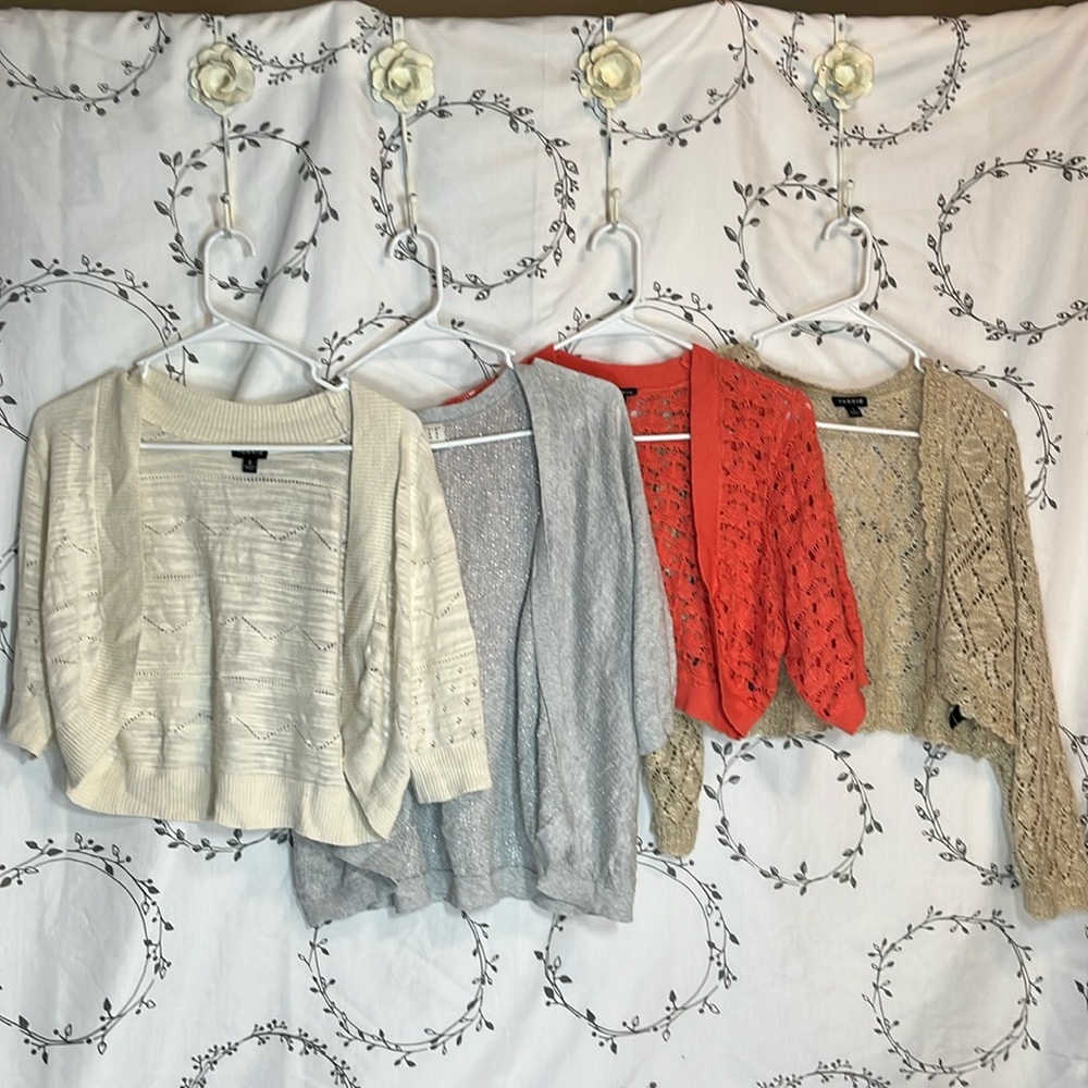 4 - Shrug Sweaters (Torrid & A New Day)
